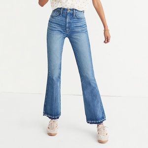 Rigid Flare Madewell jeans (tall)